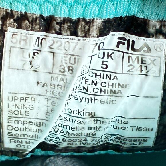 Fila Memory Primeforce 8 Gray Running Shoes Sneaker 5RM02207-070 Womens Size 7.5 - Picture 9 of 10